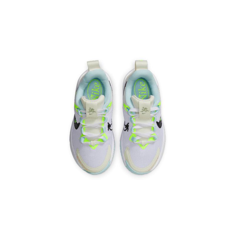 Кроссовки NIKE Star Runner 4 Устойчивые к истиранию Низкие Детские Лайфстайл Кроссовки Белые Детские - изображение 3
