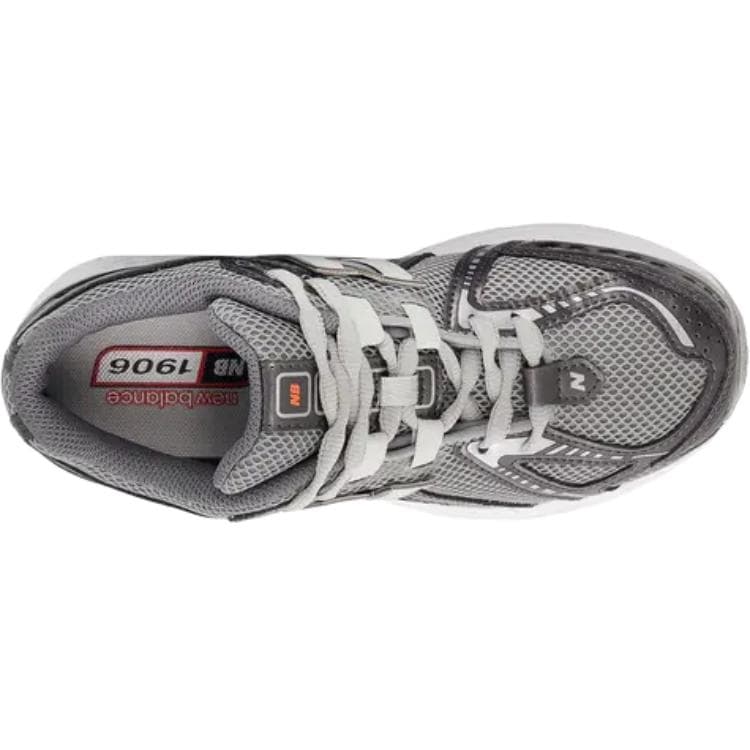 Кроссовки New Balance NB 1906R Детская беговая обувь Серый Детский - изображение 3