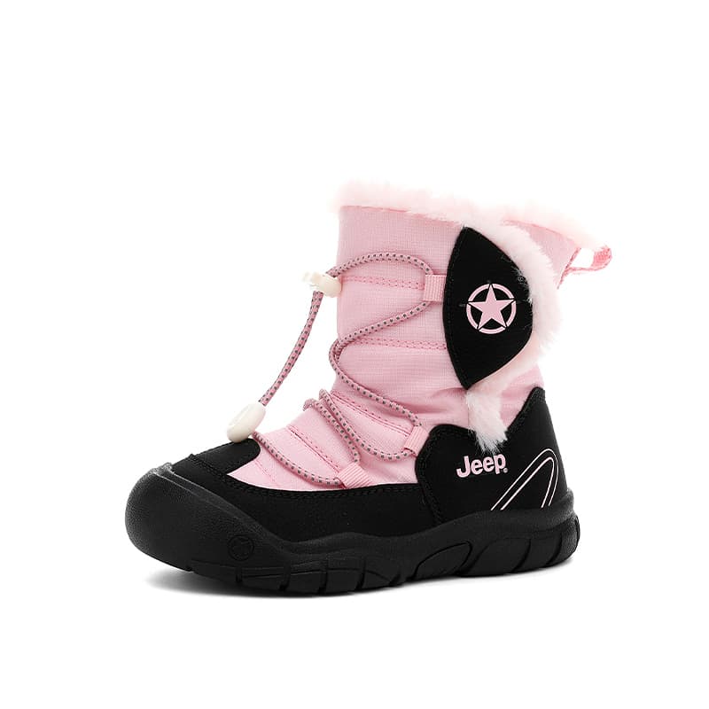 Jeep Slip-resistant Abrasion-resistant Thermal High-Top Snow Boots for Children Джип противоскользящие устойчивые к истиранию термальные высокие ботинки для сноуборда для детей - изображение 2