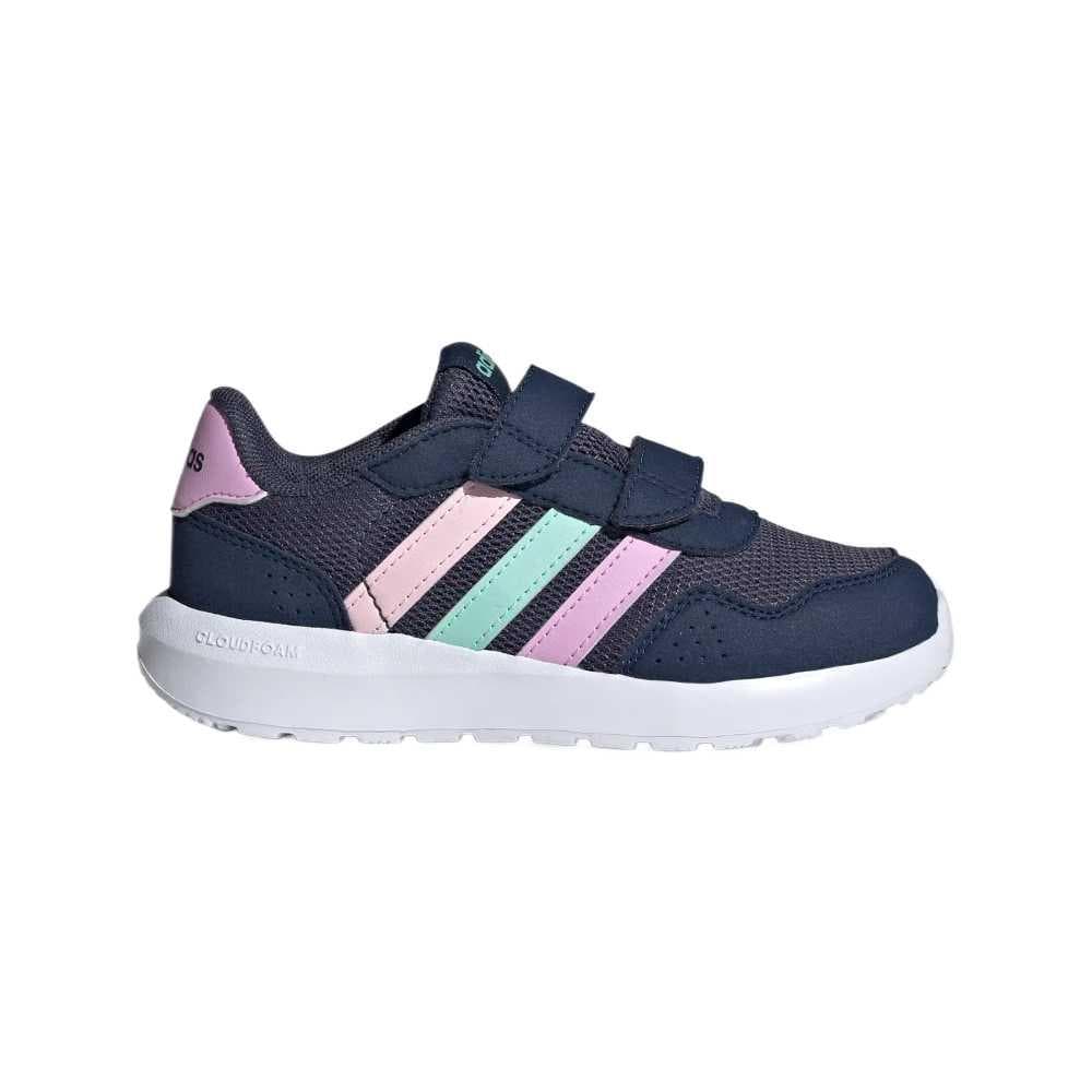 Кроссовки Adidas RUN 60S Лоу-топы Kids Lifestyle Shoes Темно-синий Розовый Детский - изображение 2