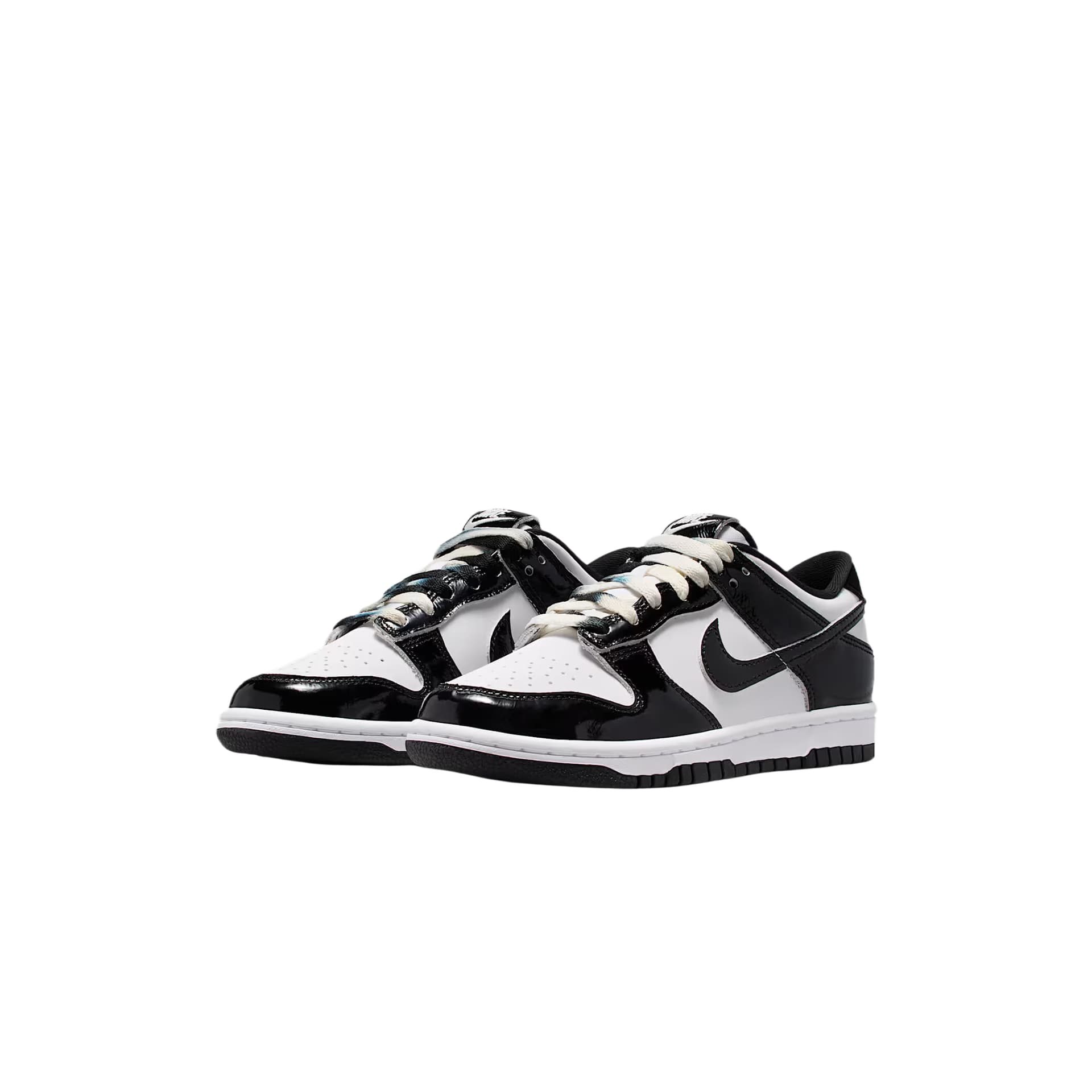 Nike Dunk Mid Топ Тренировочные Кроссовки Черный Белый Унисекс - изображение 3