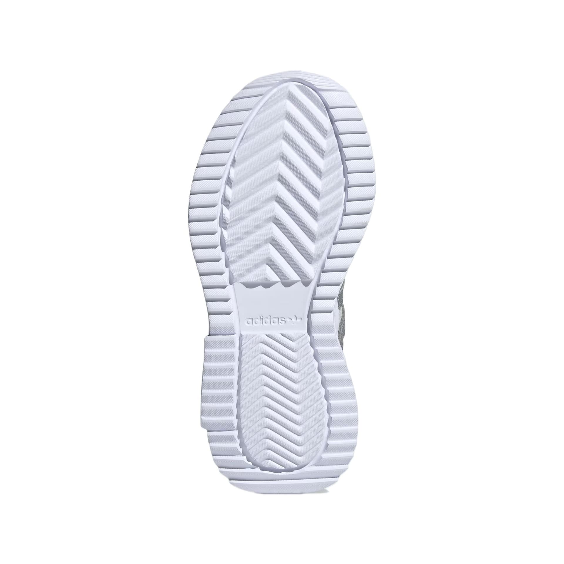 Кроссовки Adidas Retropy F2 Кожа Удобные Устойчивые к истиранию Низкие Детские Лайфстайл Обувь Серый Детский - изображение 6