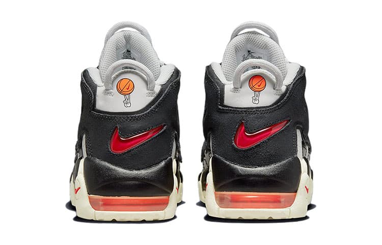 Кроссовки для баскетбола Nike Air More Uptempo "Nike Hoops" GS - изображение 7