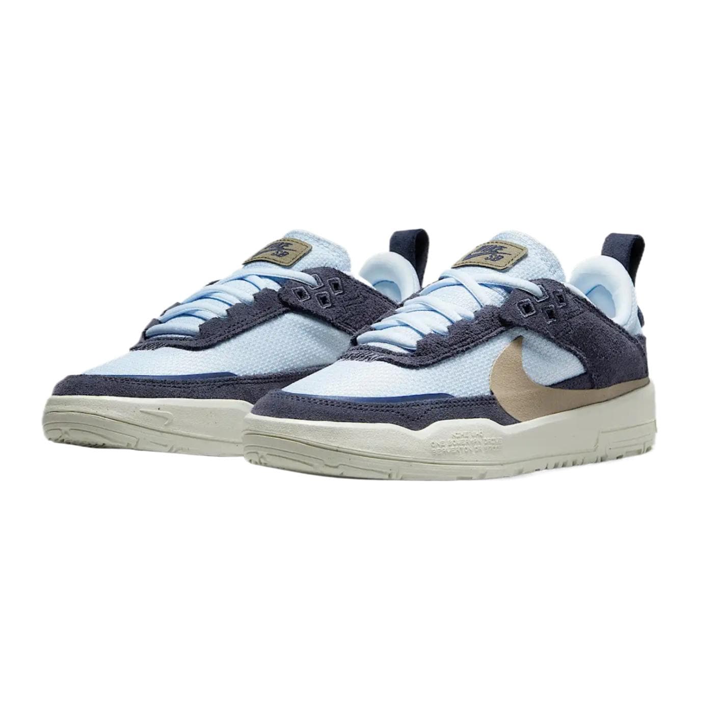 Кроссовки Nike SB Day One Скейтборд Обувь Lightning Синий Фиолетовый Синий Парус Белый Хаки Детская - изображение 3