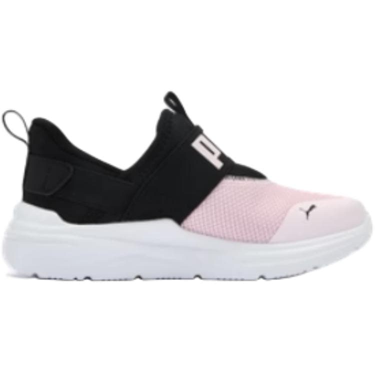 Кроссовки PUMA SOFTRIDE Wired 2 Устойчивый к истиранию Низкий верх Детская повседневная обувь Черный Розовый Детский - изображение 2
