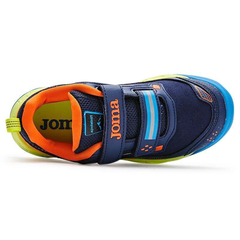 Кроссовки Joma Марля Амортизация Дышащий Отскок Низкие Кроссовки для Бега Темно-Синие Детские - изображение 4
