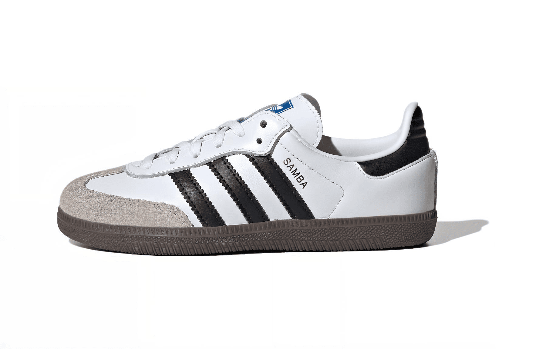 Кроссовки Adidas Originals Samba OG Удобные противоскользящие и устойчивые к истиранию низкие кеды для детей для скейтбординга - изображение 1