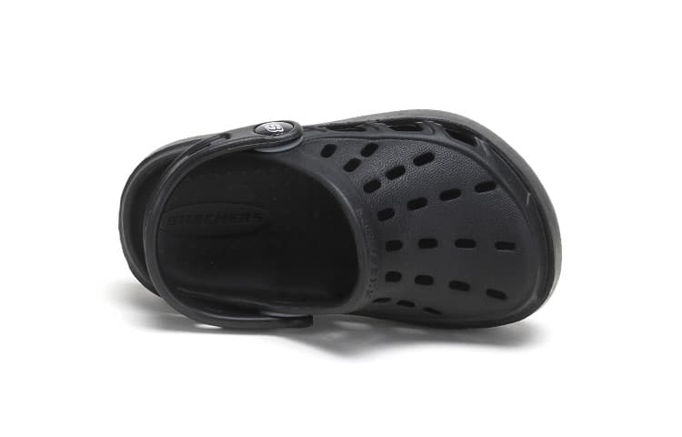 Сандалии Skechers Детские сандалии черные для детей 3-7 лет - изображение 5