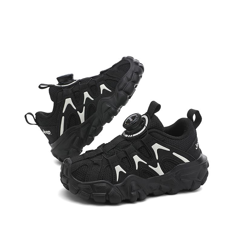 Кроссовки Jeep Low Top Детская беговая обувь Sapphire Black Baby - изображение 6