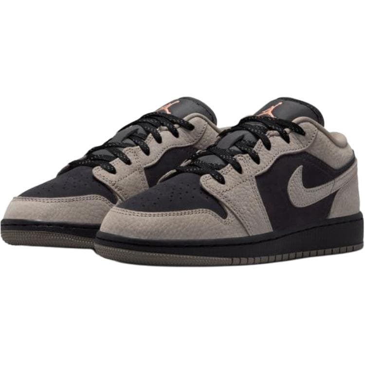 Кроссовки для баскетбола Jordan Air Jordan 1 Low Топ Баскетбольные кроссовки Коричнево-черный Унисекс - изображение 3