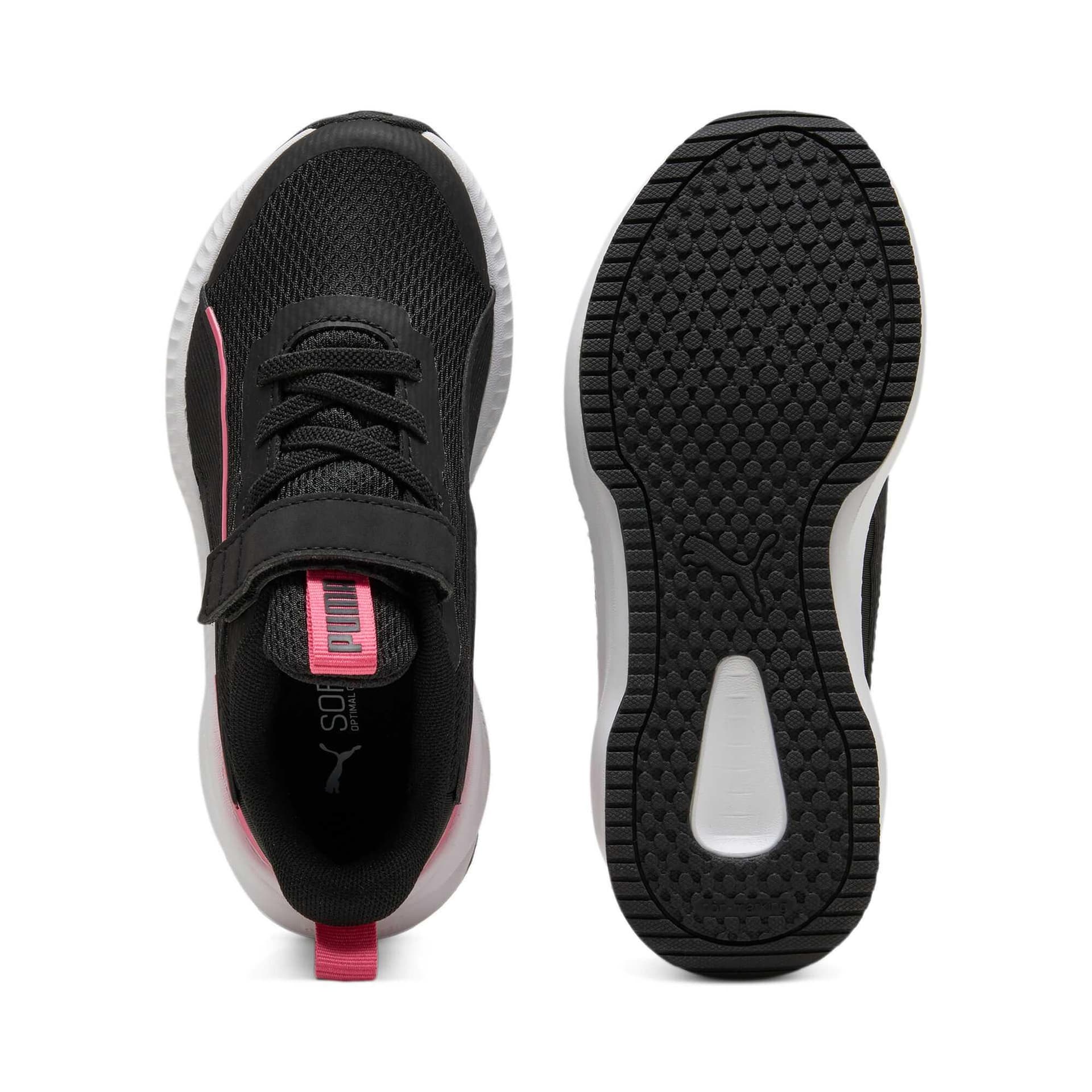 Кроссовки PUMA Дышащий Лоу-топы Kids Lifestyle Shoes Черный Детский - изображение 4