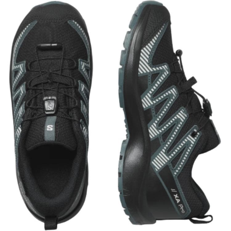 SALOMON XA PRO V8 Cswp J Low Топ Детская Походная Обувь Черная Детская - изображение 3