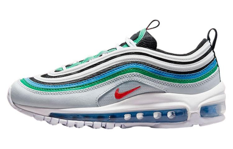 Кроссовки Nike Air Max 97 "Pure Platinum Light Crimson Teal" GS - изображение 1