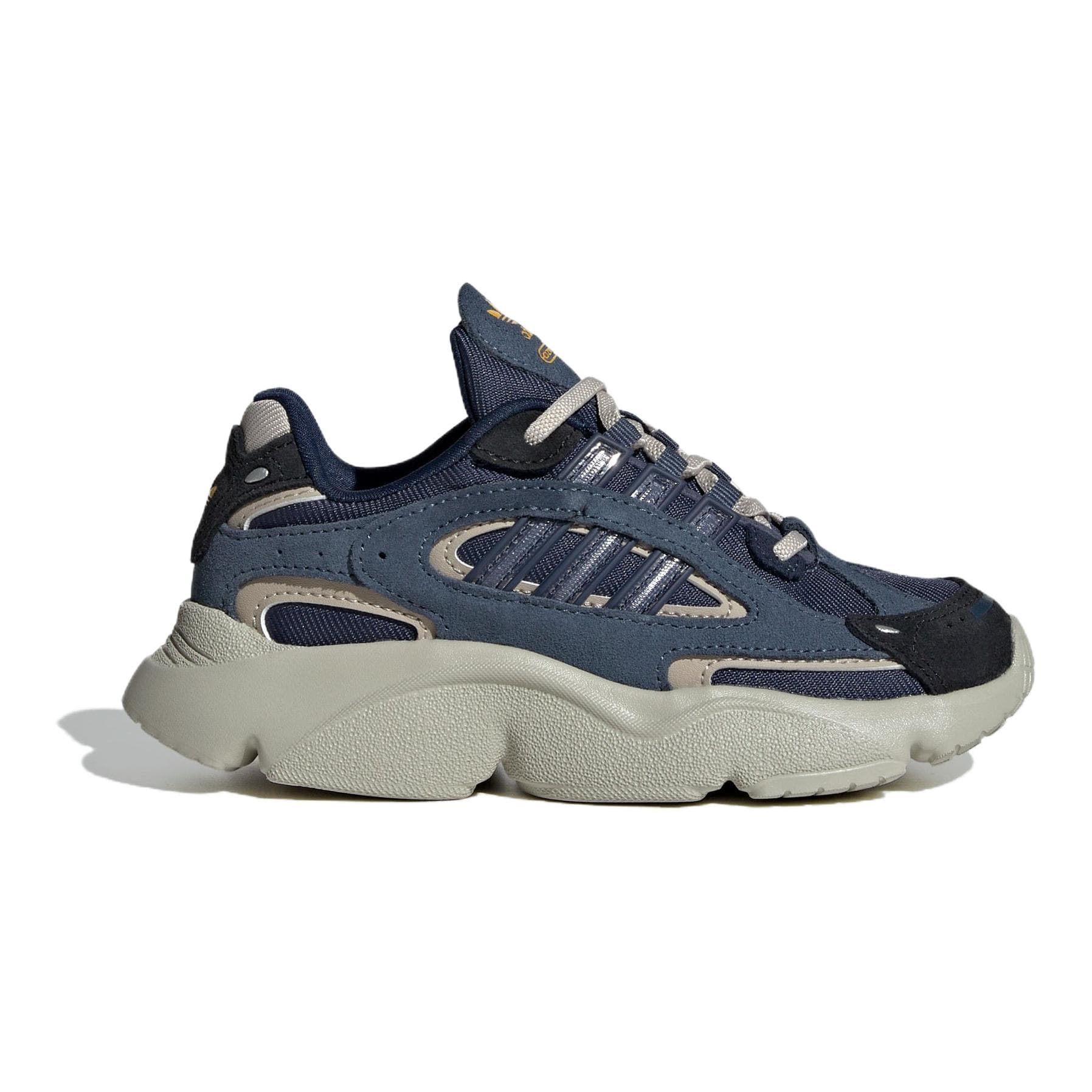 Кроссовки Adidas Originals Ozmillen противоскользящие устойчивые к истиранию низкие кеды для детей повседневная обувь синий - изображение 2