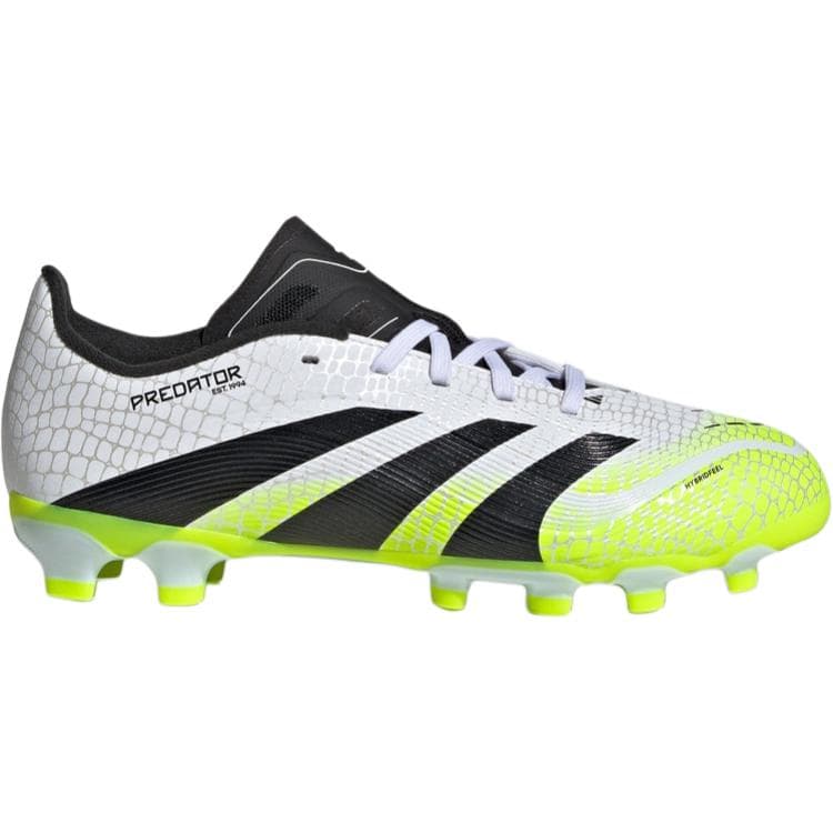 Бутсы Adidas PREDATOR LEAGUE Устойчивые к истиранию Низкие Детские Футбольные Бутсы Белый Черный Детский - изображение 2