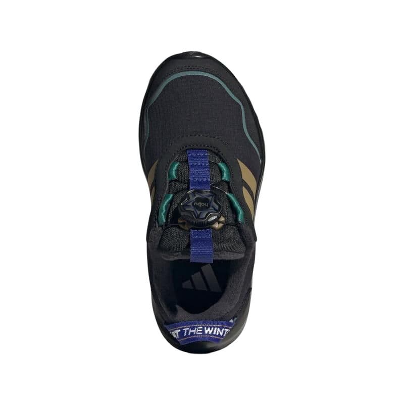 Кроссовки Adidas Activeflex 4,0 Устойчивые к истиранию Термобуты Низкие для Беговых Кроссовок Черные Детские - изображение 4