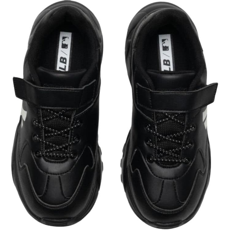 Кроссовки Mlb Base Logo Нью-Йорк Янкис Low Топ Kids Lifestyle Shoes Черный Детский - изображение 4
