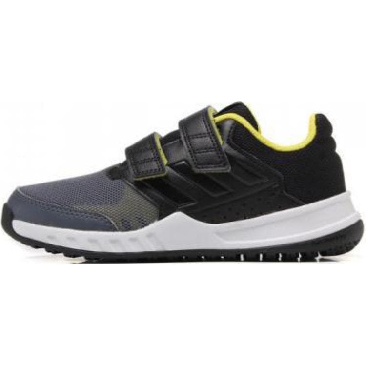 Кроссовки Adidas Fortagym противоскользящие устойчивые к истиранию низкие кеды для детей повседневная обувь черные - изображение 1