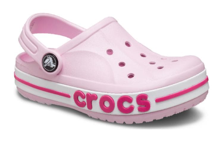 Сандалии Crocs Bayaband противоскользящие и дышащие детские сандалии розовые для малышей - изображение 3