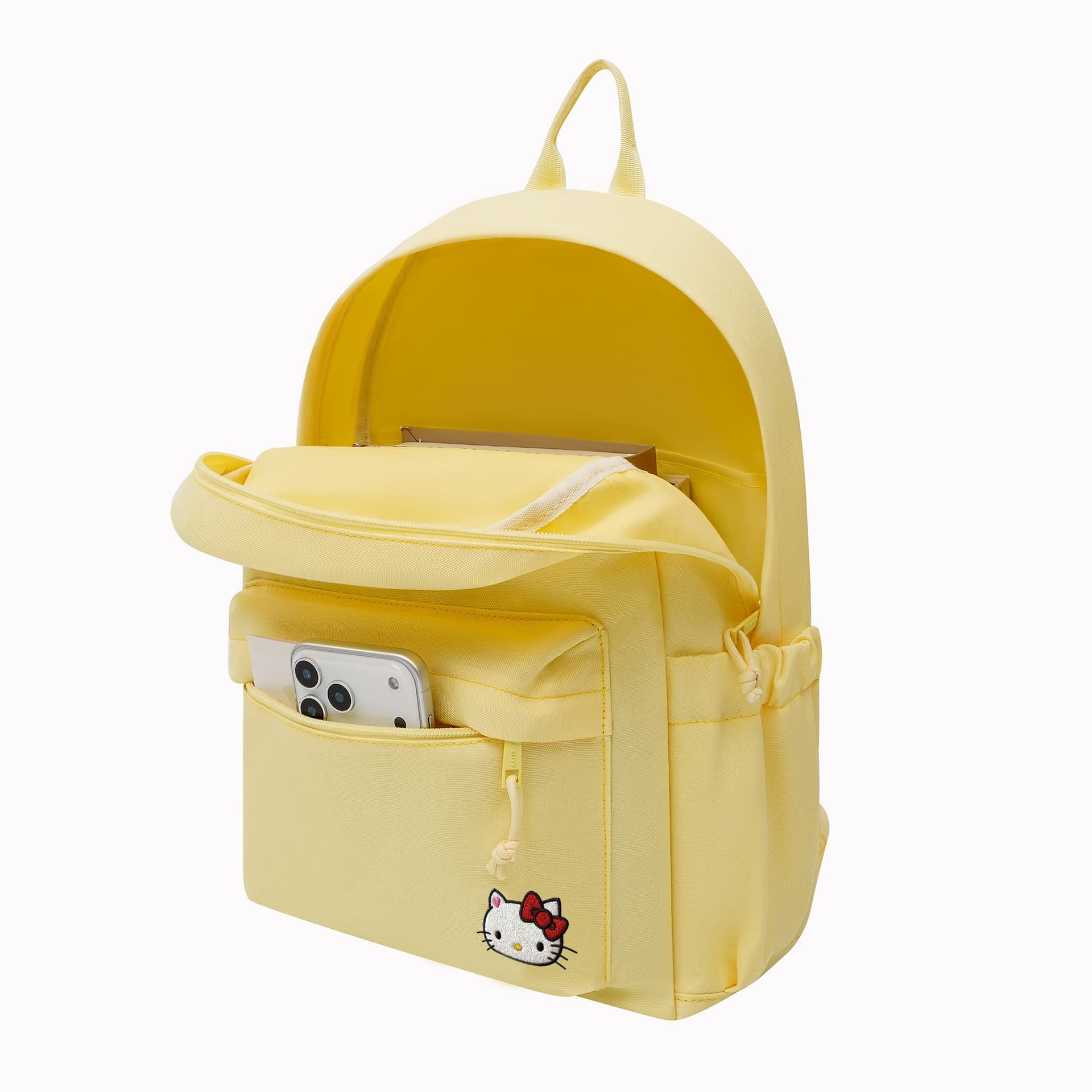 Рюкзак Sanrio Hello Kitty Полиэстер Рюкзак Стандартный (Standard) Унисекс Желтый - изображение 4