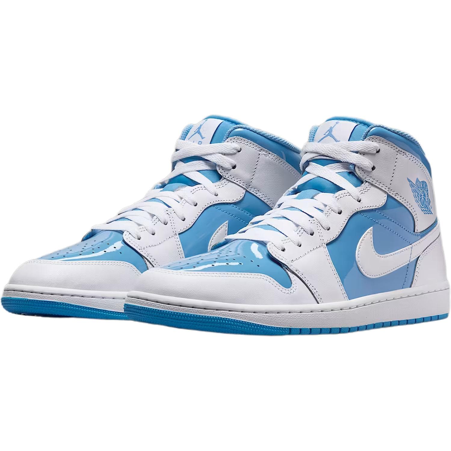 Кроссовки Jordan Air Jordan 1 High Топ Повседневная обувь Синий Белый Унисекс - изображение 3