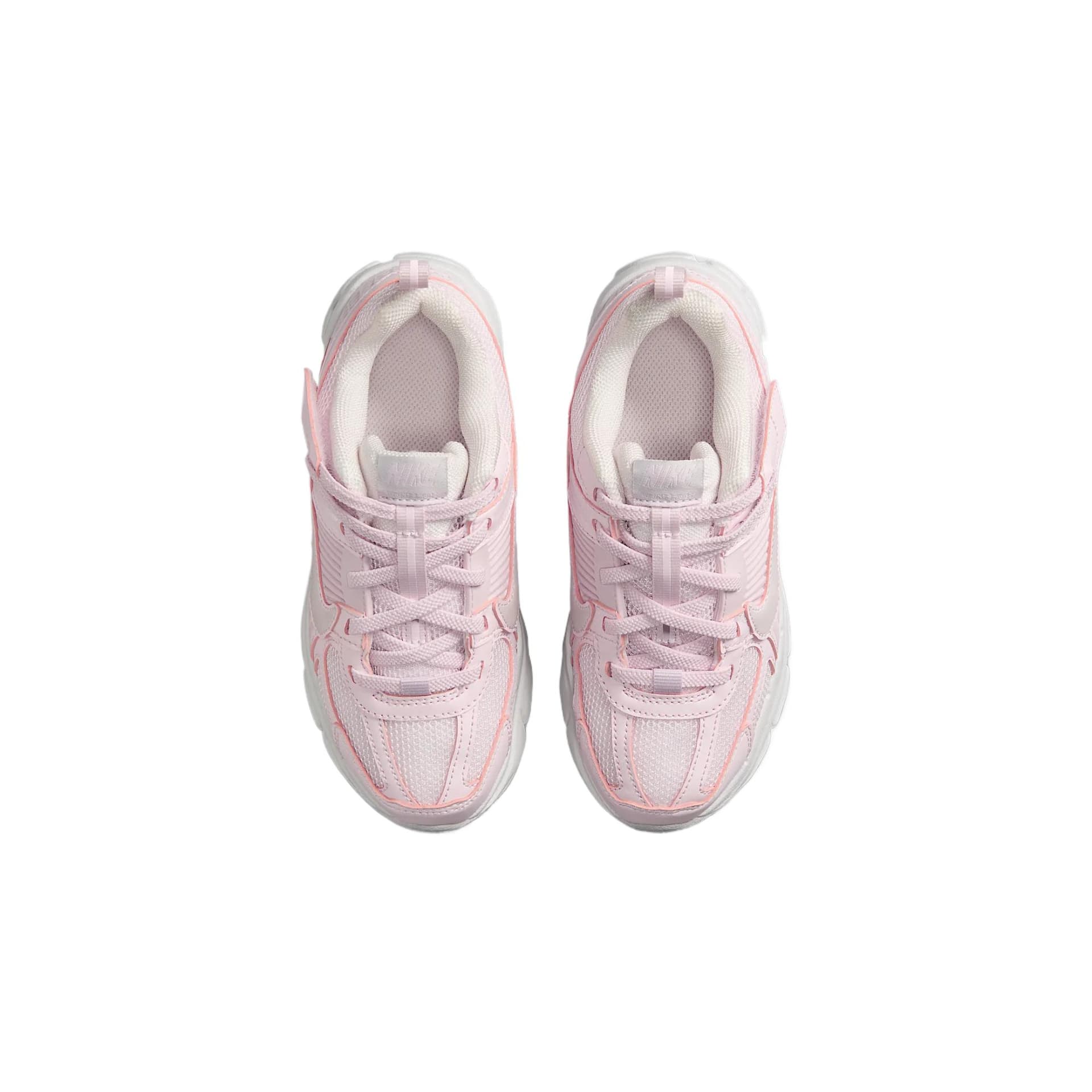 Кроссовки Nike Vomero 5 Дышащие Низкие Кроссовки для Бега Розовые Белые Детские - изображение 4