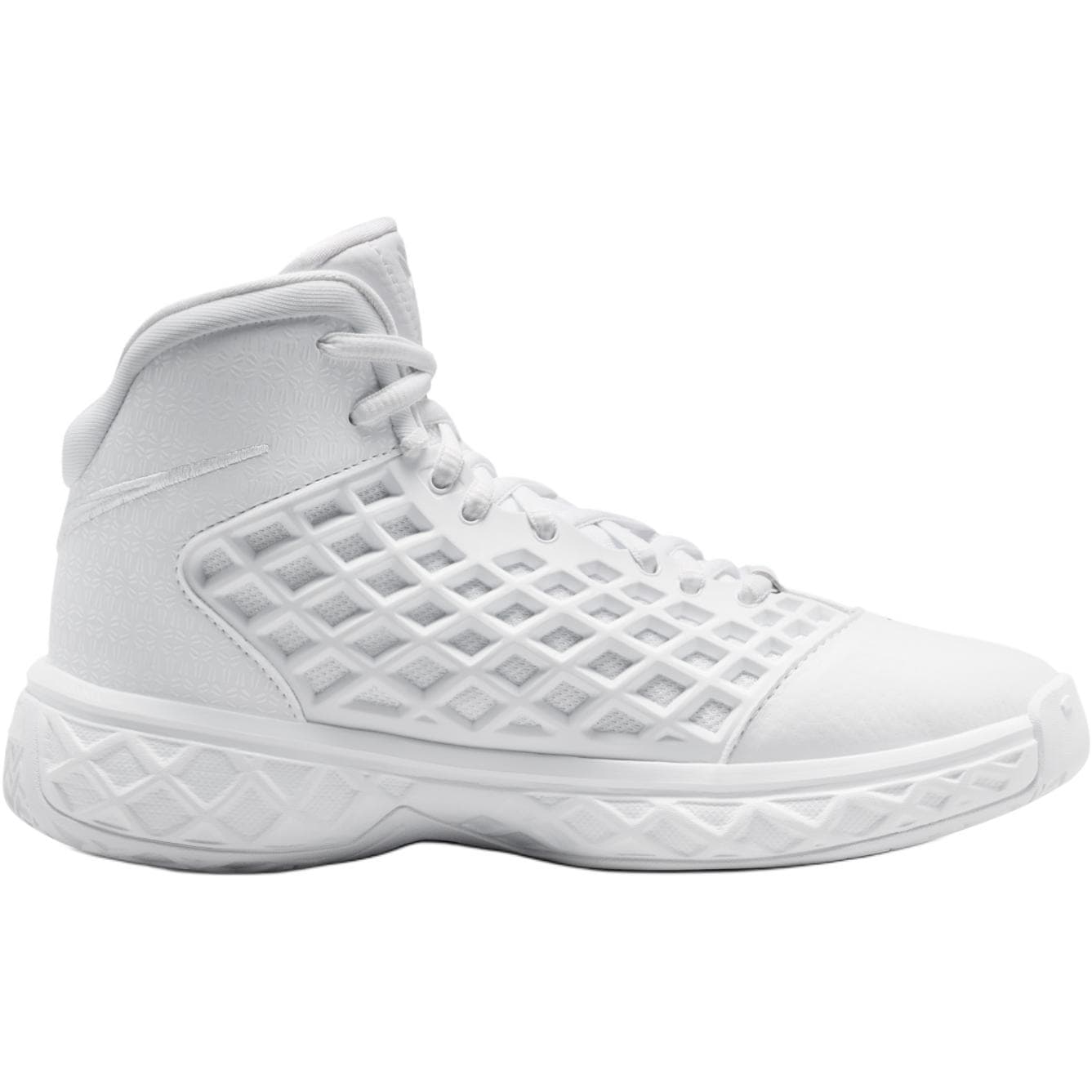 Кроссовки для баскетбола Nike Zoom Kobe 3 MID Топ Детская Баскетбольная Обувь Белая Малыш - изображение 2