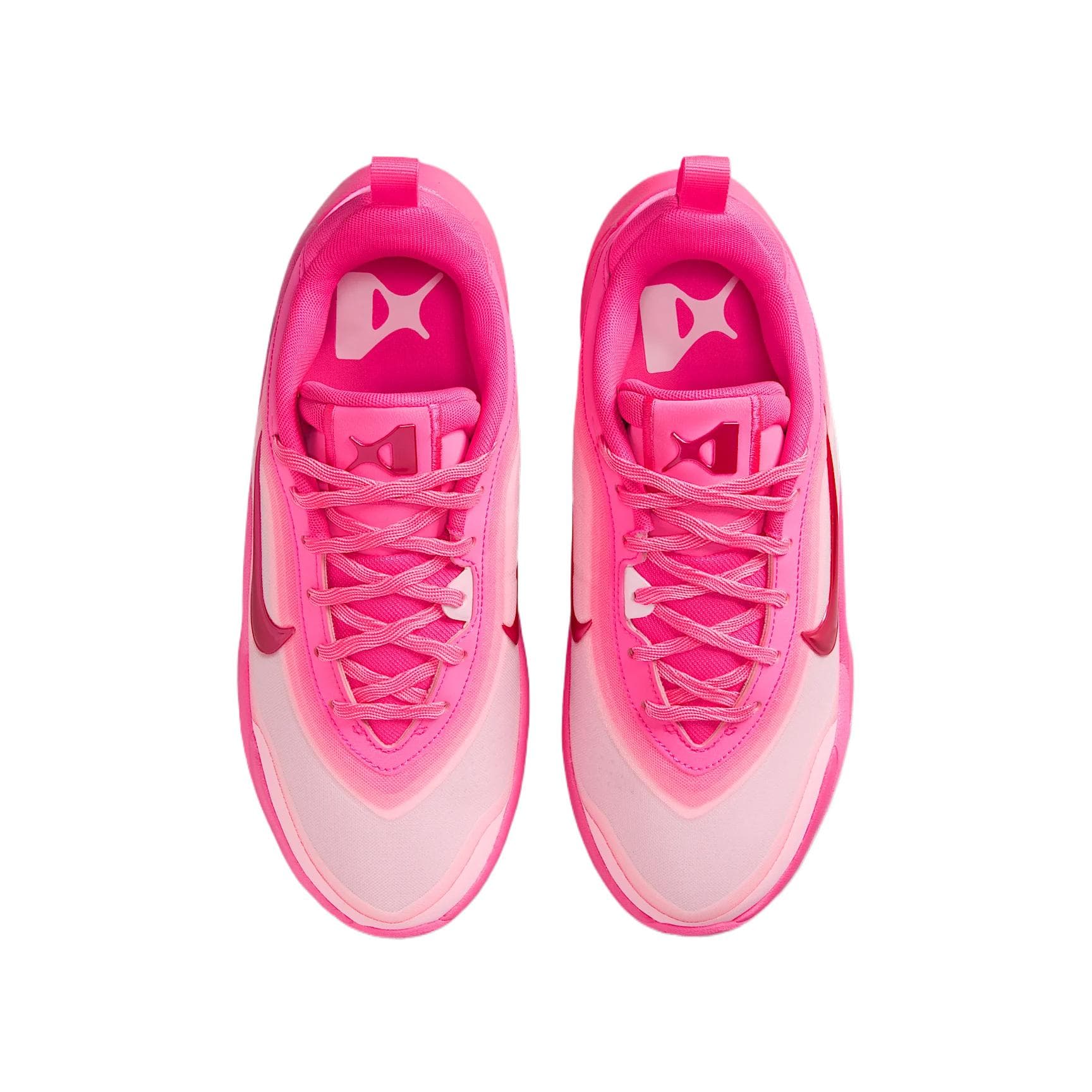 Кроссовки для баскетбола Nike A'One Low Баскетбольные кроссовки Розовые Детские - изображение 3