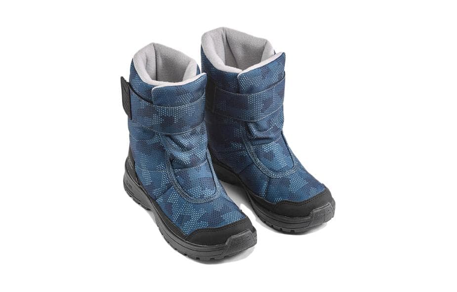 DECATHLON SH100 Водонепроницаемые Термоботинки Водонепроницаемые и Теплые для Детей Темно-Синие Детские - изображение 2