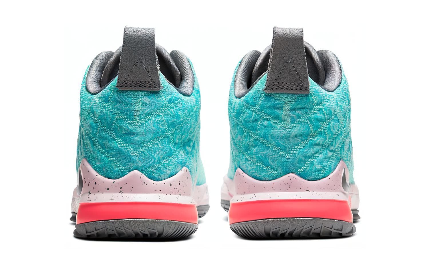 Кроссовки для баскетбола Nike Lebron 17 "South Beach" - изображение 7