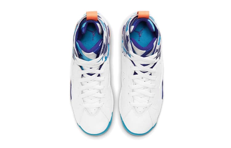 Кроссовки для баскетбола Jordan Air Jordan 7 Chlorine Blue GS - изображение 4