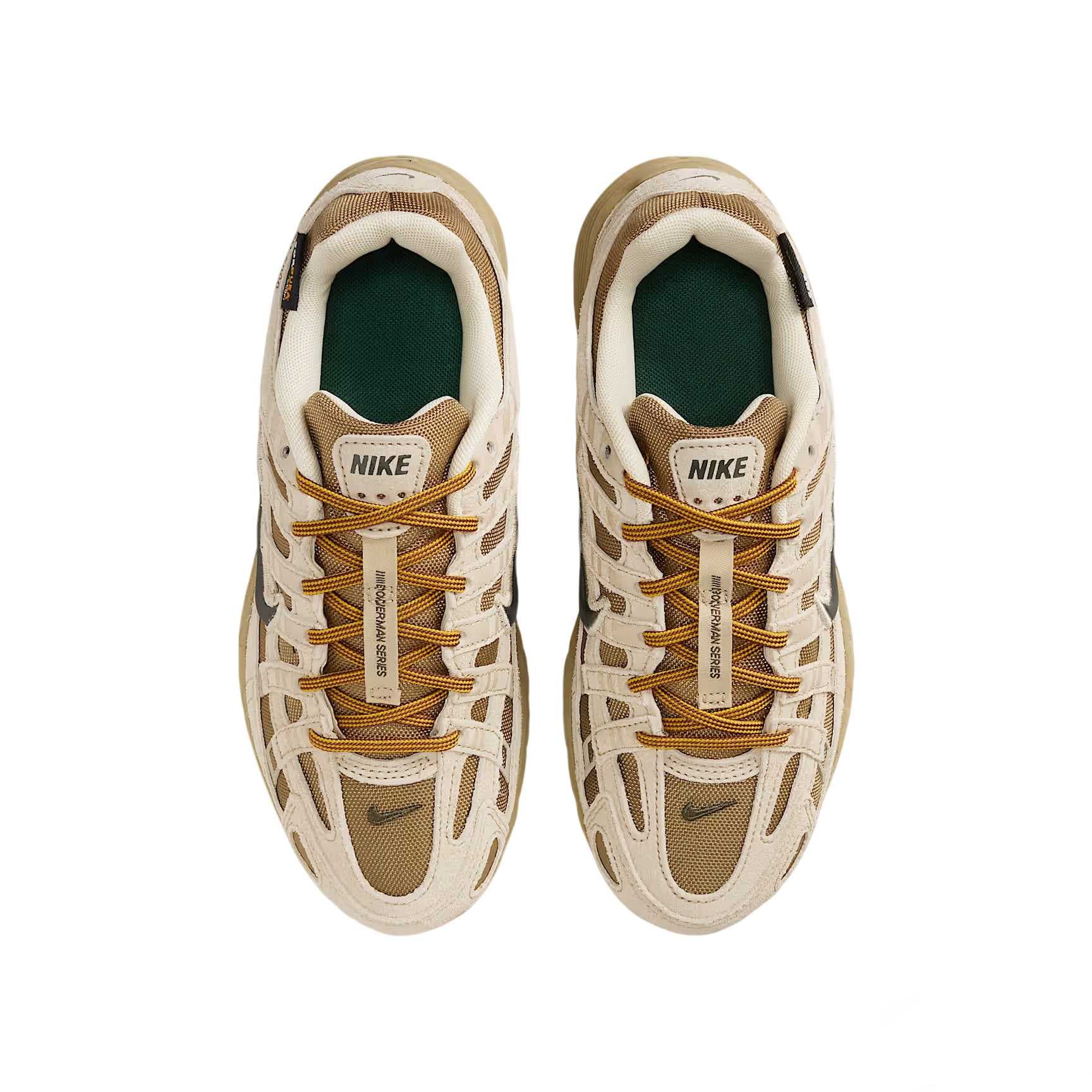 Nike P 6000 Замша Низкие Кеды Уличная Обувь Унисекс - изображение 4