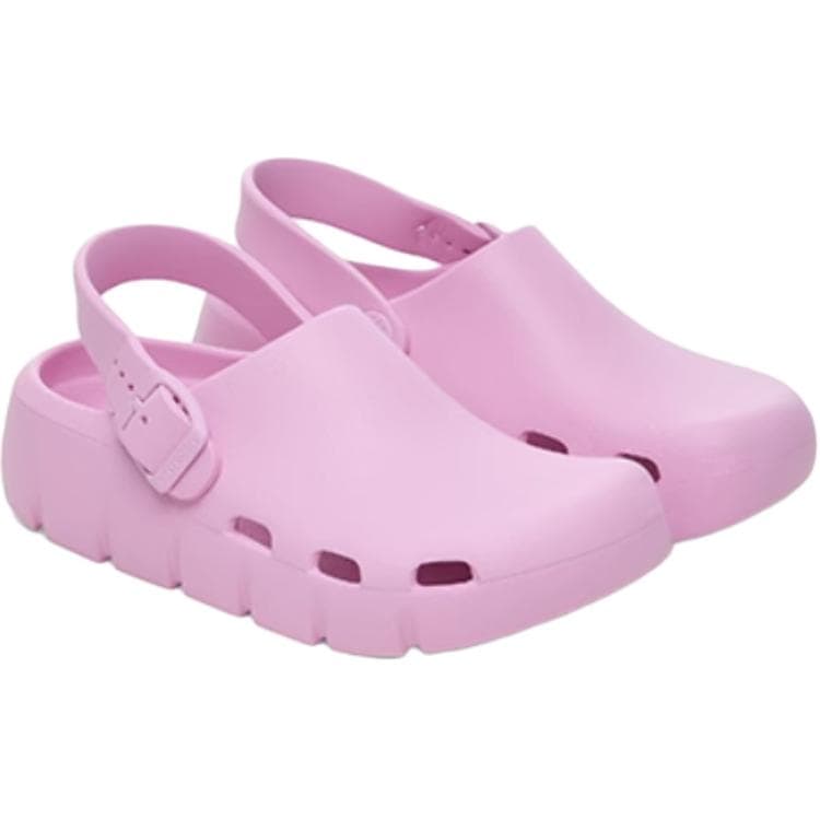 Birkenstock Birki Flow Устойчивые к истиранию Низкие Детские Сандалии Светло-розовые для детей 3-7 лет - изображение 5