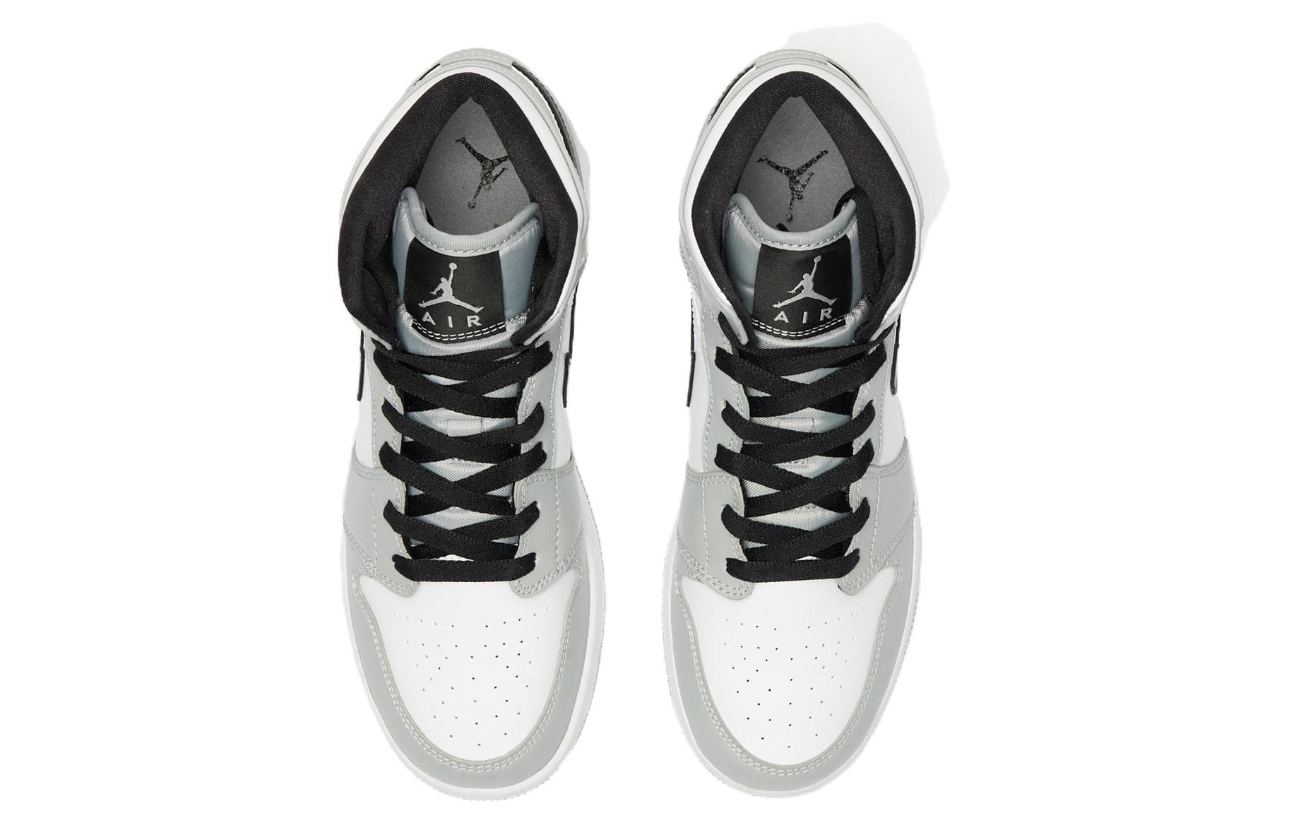 Кроссовки для баскетбола Jordan Air Jordan 1 Mid "LT Smoke Gray"Dior GS - изображение 11