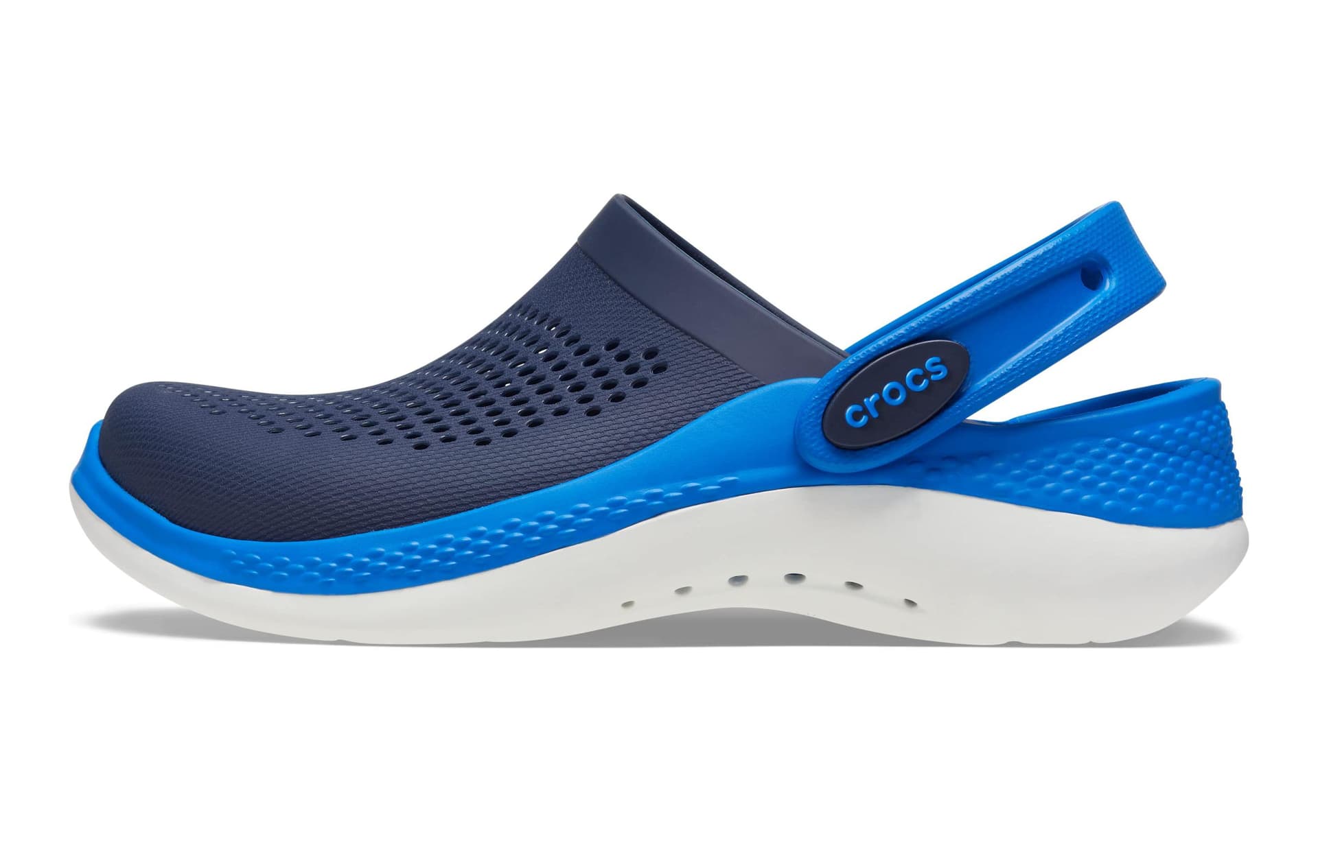 Сандалии Crocs LiteRide противоскользящие детские сандалии темно-синий цвет для детей - изображение 1