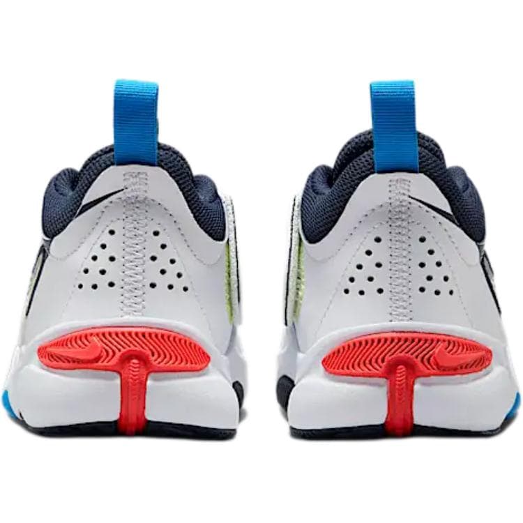 Кроссовки для баскетбола Nike Team Hustle D 11 Кожа Низкие Детские Баскетбольные Кроссовки Белые Малыш - изображение 5