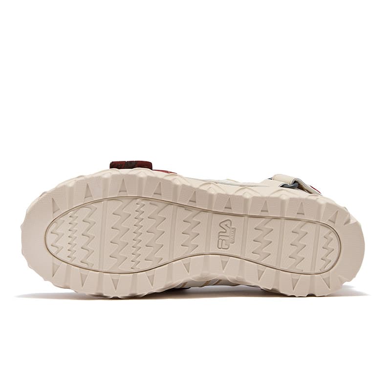 Кроссовки FILA FUSION PISA Low Топ Скейтборд Обувь Women's White Красный - изображение 5
