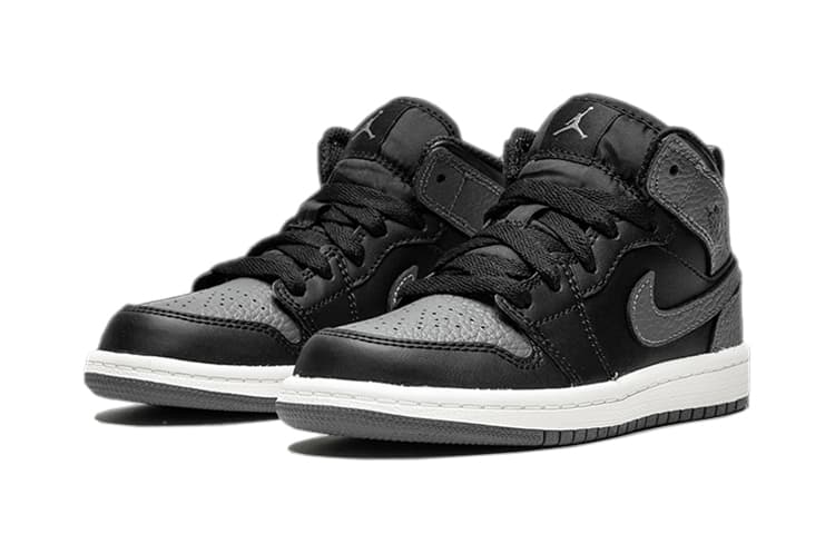 Кроссовки для баскетбола Jordan Air Jordan 1 Mid 'Dark Grey' - изображение 3