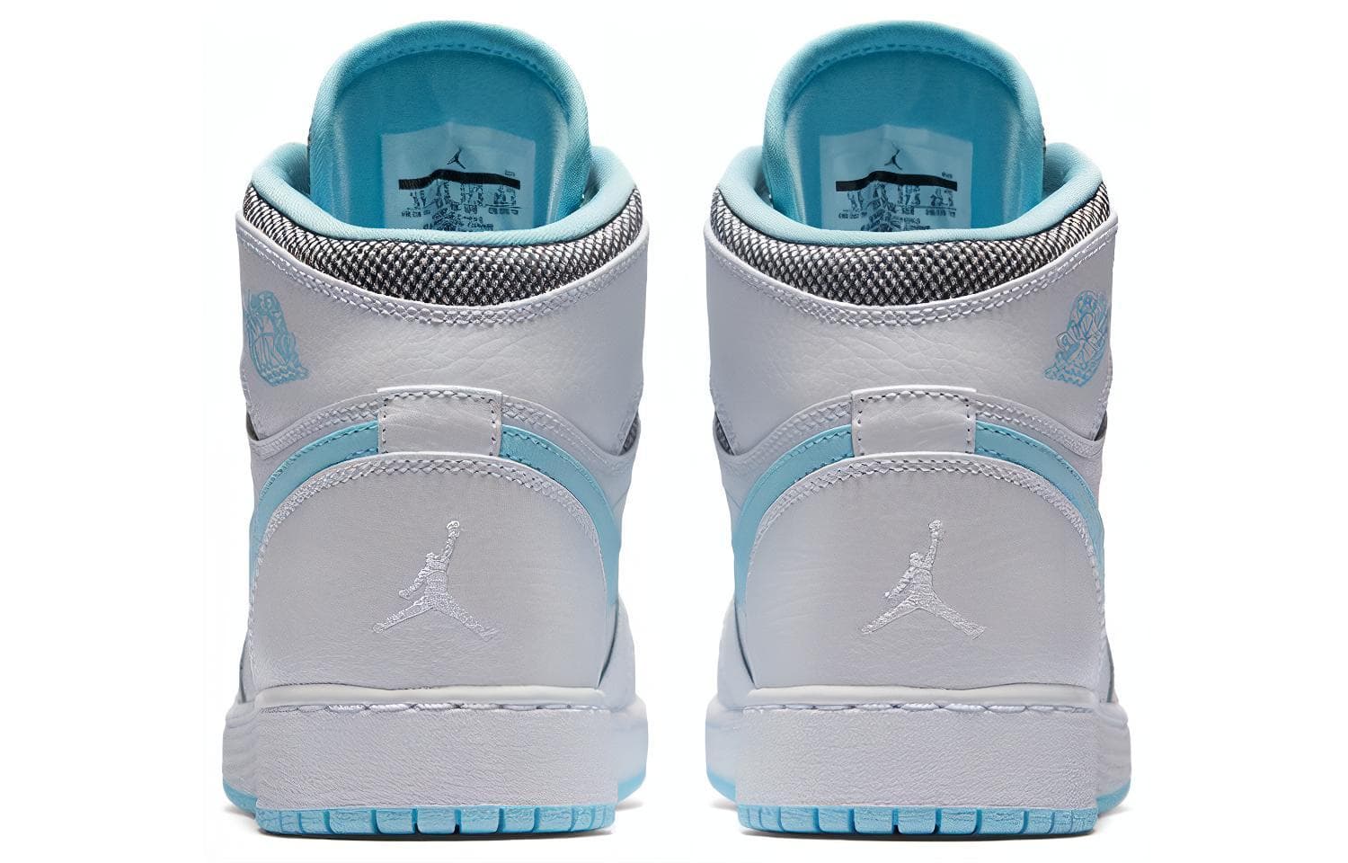 Кроссовки для баскетбола Jordan Air Jordan 1 Retro High White Still Blue GS - изображение 6