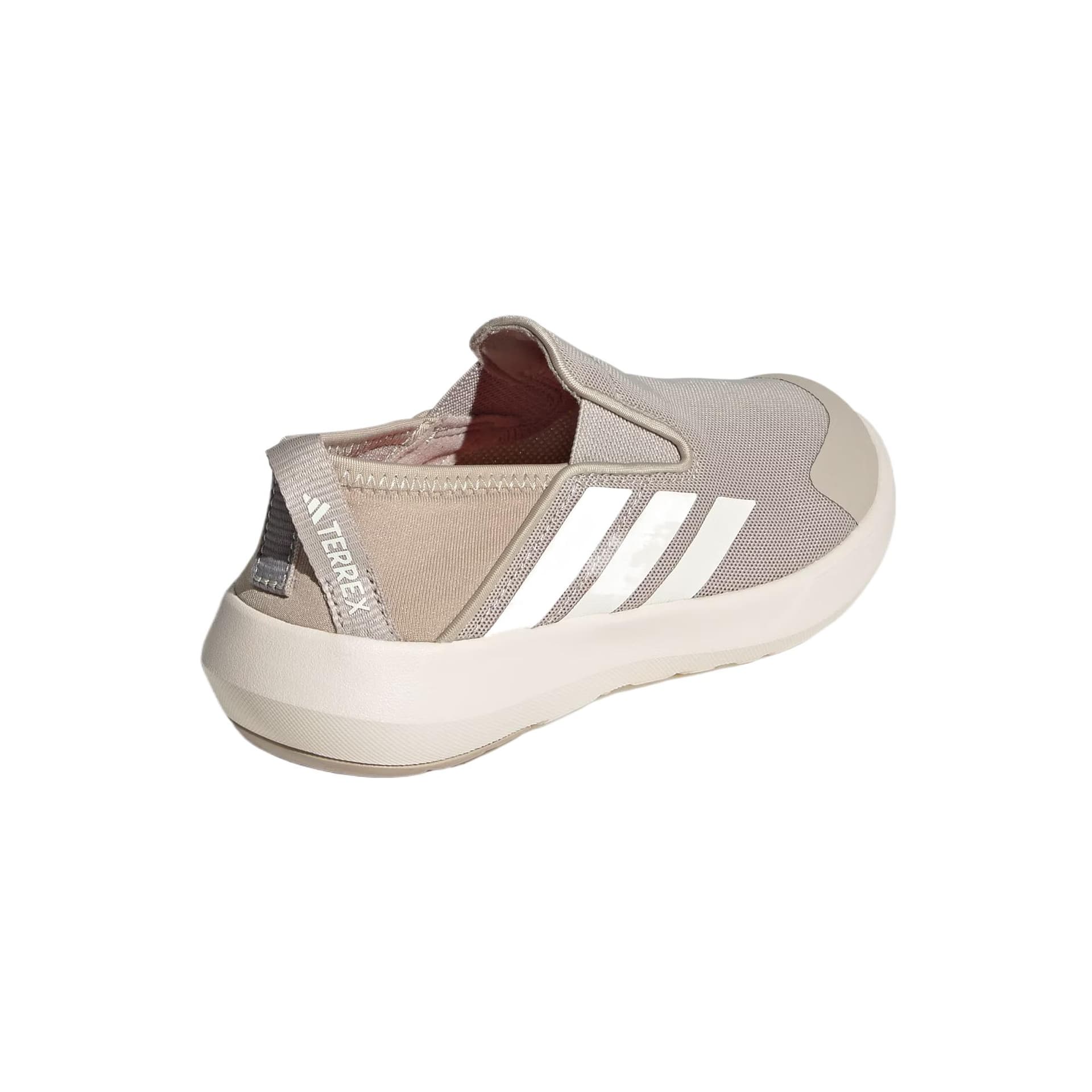 Adidas TERREX Ткань Противоскользящая Устойчивая к износу Низкий Верх Детская Туристическая Обувь Светлый Умбра Детская - изображение 6