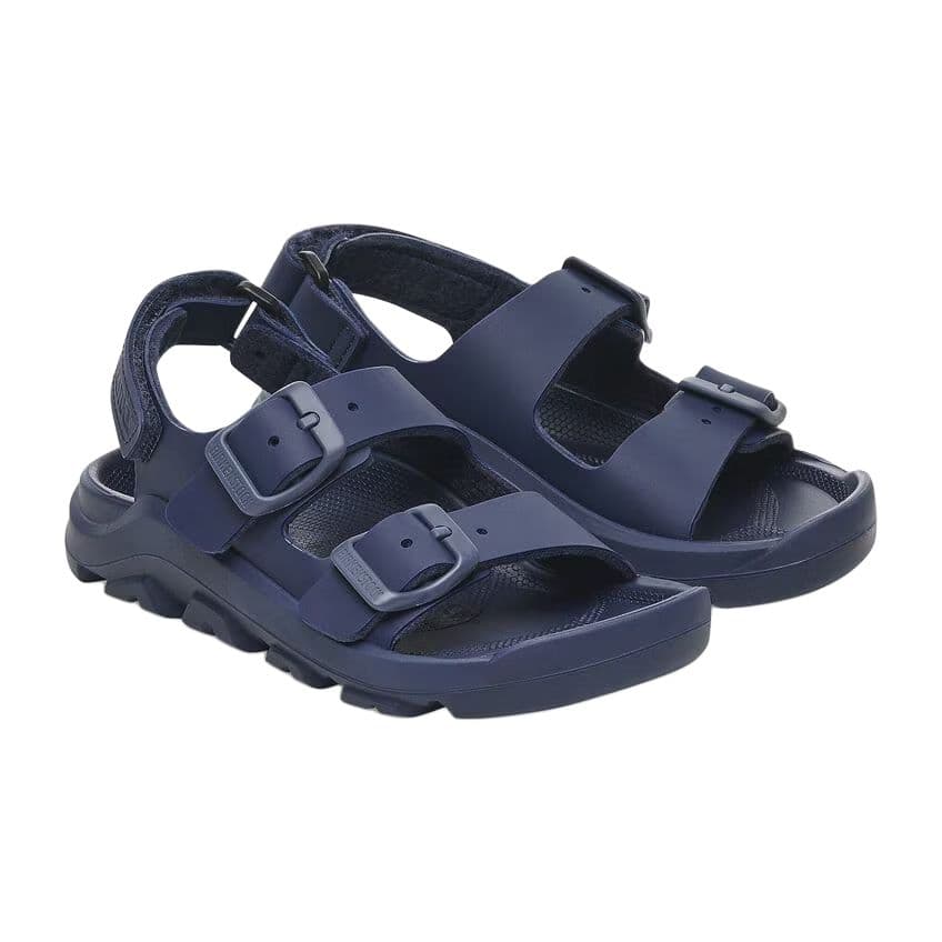 Сандалии Birkenstock Mogami противоскользящие устойчивые к истиранию низкие детские сандалии синие детские - изображение 3
