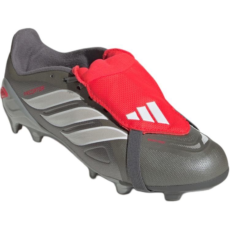 Бутсы Adidas PREDATOR LEAGUE Низкие Футбольные Бутсы Серого Цвета для Детей - изображение 3