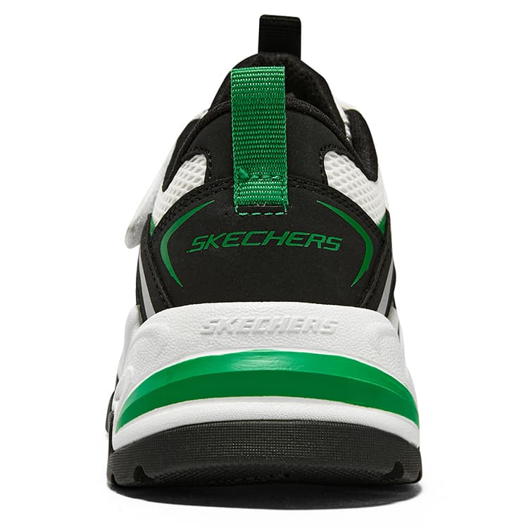 Кроссовки Skechers D'LITES 2,0 Низкие детские повседневные кроссовки Белый Зеленый - изображение 5