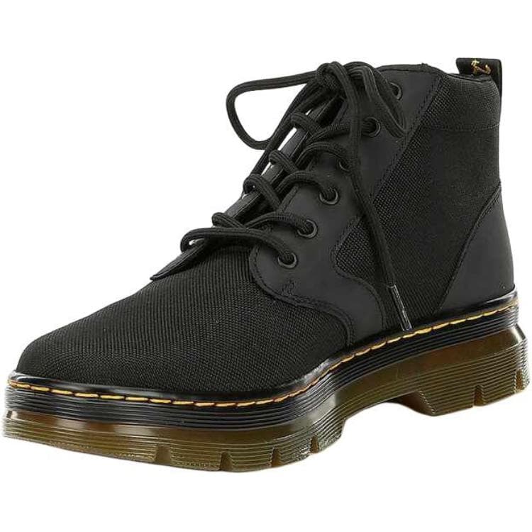 Dr.Martens противоскользящие устойчивые к истиранию детские ботинки черные для подростков - изображение 4