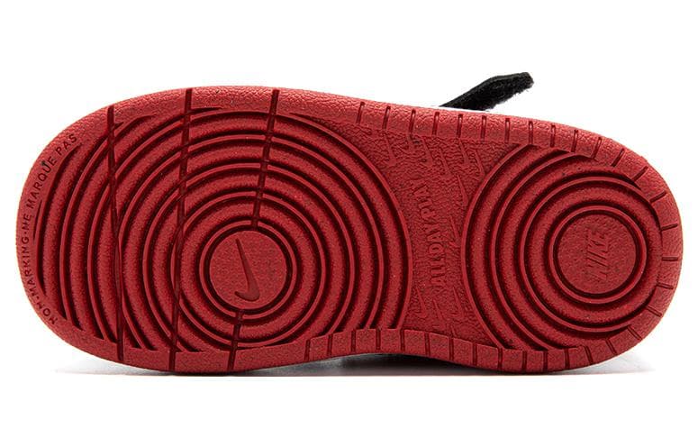Кроссовки Nike Court Borough Low Recraft PS (PS) Противоскользящий Амортизация Устойчивый к истиранию Низкий Топ - изображение 5
