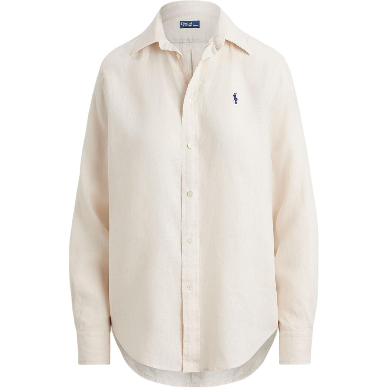 Блузка Polo Ralph Lauren Рубашка Классическая версия Женская Антиквар Топленое масло - изображение 1