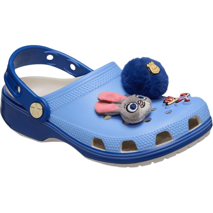 Crocs X Disney Classic сандалии для детей резиновые синие - изображение 3