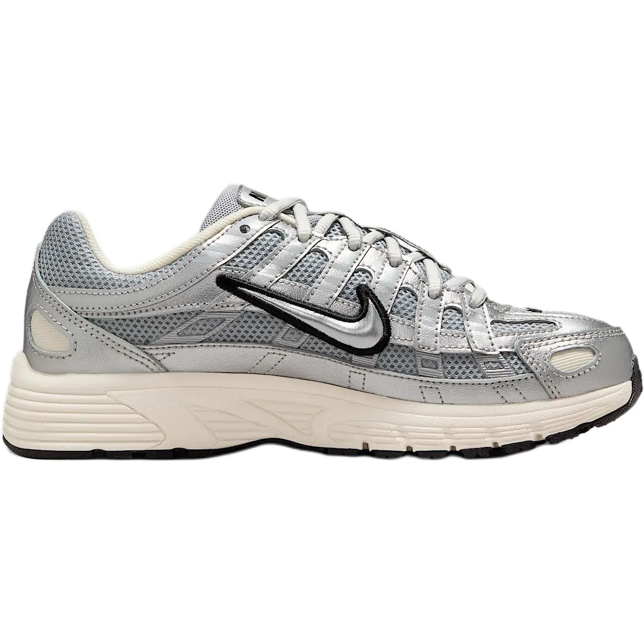 Кроссовки Nike P 6000 Low Топ Детская Беговая Обувь Серебряная Малыш - изображение 2