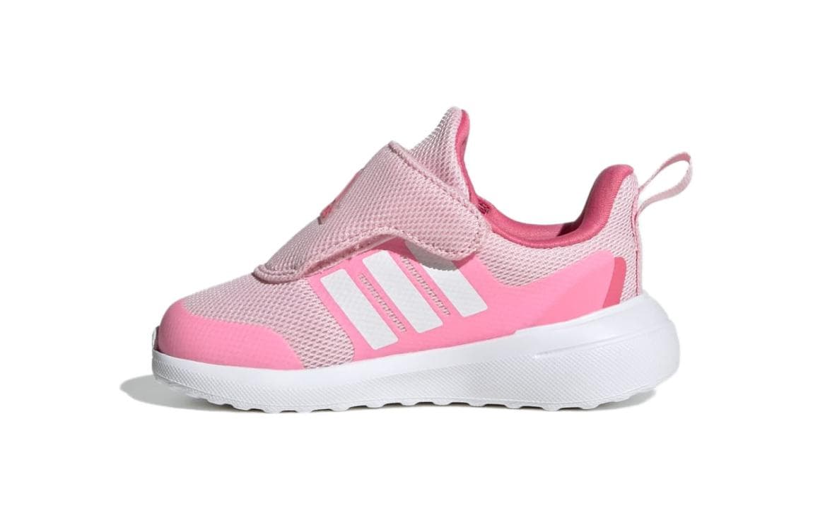 Кроссовки Adidas Neo Run 60s 2,0 Устойчивая к истиранию низкая детская обувь Белый Розовый для младенцев и малышей - изображение 1