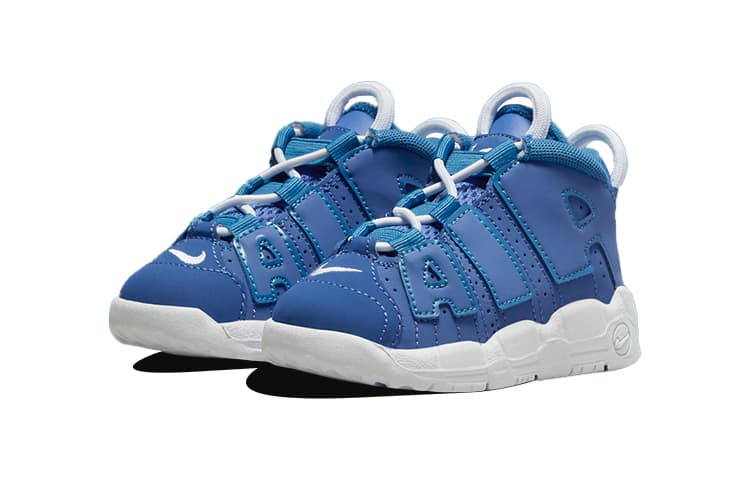Кроссовки TD Nike Air More Uptempo "Marina Blue" - изображение 5